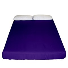 Lavender Twilight Fitted Sheet (king Size) by HWDesign