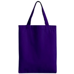 Lavender Twilight Zipper Classic Tote Bag by HWDesign