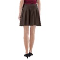 Mahogany Muse A-Line Pocket Skirt View2