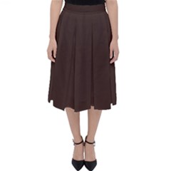 Mahogany Muse Classic Midi Skirt by HWDesign