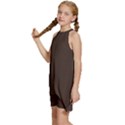 Mahogany Muse Kids  Halter Collar Waist Tie Chiffon Dress View2