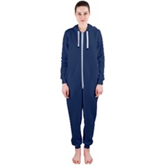 Sapphire Elegance Hooded Jumpsuit (ladies) by HWDesign