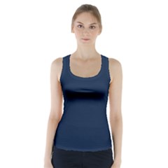 Sapphire Elegance Racer Back Sports Top by HWDesign