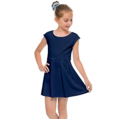 Sapphire Elegance Kids  Cap Sleeve Dress by HWDesign