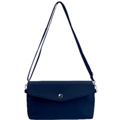 Sapphire Elegance Removable Strap Clutch Bag by HWDesign