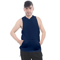 Sapphire Elegance Men s Sleeveless Hoodie by HWDesign