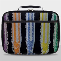 Pencil Colorfull Pattern Full Print Lunch Bag by artworkshop