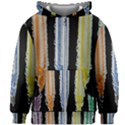 Pencil colorfull pattern Kids  Zipper Hoodie Without Drawstring View1