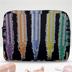 Pencil Colorfull Pattern Make Up Pouch (large) by artworkshop