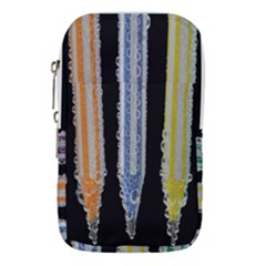 Pencil Colorfull Pattern Waist Pouch (large) by artworkshop