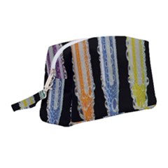 Pencil Colorfull Pattern Wristlet Pouch Bag (medium) by artworkshop