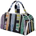 Pencil colorfull pattern Burner Gym Duffel Bag View1