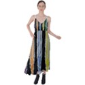 Pencil colorfull pattern Tie Back Maxi Dress View1