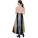 Pencil colorfull pattern Tie Back Maxi Dress View2