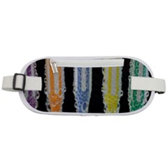 Pencil Colorfull Pattern Rounded Waist Pouch by artworkshop