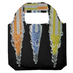 Pencil Colorfull Pattern Premium Foldable Grocery Recycle Bag by artworkshop