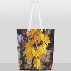 Amazing Arrowtown Autumn Leaves Full Print Rope Handle Tote (small) by artworkshop