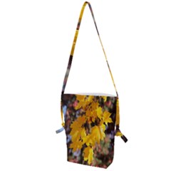 Amazing Arrowtown Autumn Leaves Folding Shoulder Bag by artworkshop