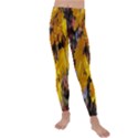 Amazing Arrowtown Autumn Leaves Kids  Lightweight Velour Leggings View1