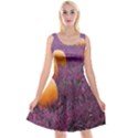  Autumn Decoration Autumn Flowers Autumn Plant Reversible Velvet Sleeveless Dress View1