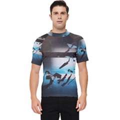 Leroyjacks Men s Short Sleeve Rash Guard