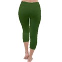 Forest Obsidian Capri Winter Leggings  View4