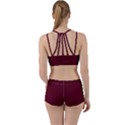 Burgundy Scarlet Perfect Fit Gym Set View2