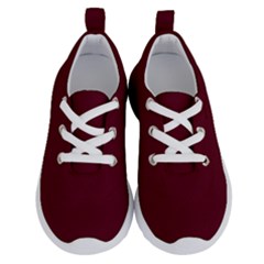 Burgundy Scarlet Running Shoes