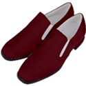 Burgundy Scarlet Women Slip On Heel Loafers View2