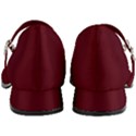 Burgundy Scarlet Women s Mary Jane Shoes View4