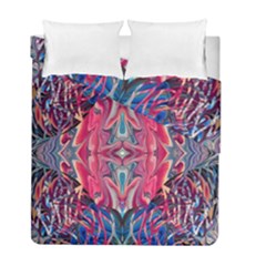 Abstract Arabesque Duvet Cover Double Side (full/ Double Size) by kaleidomarblingart