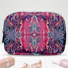 Abstract Arabesque Make Up Pouch (small) by kaleidomarblingart