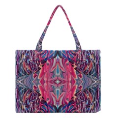 Abstract Arabesque Medium Tote Bag by kaleidomarblingart