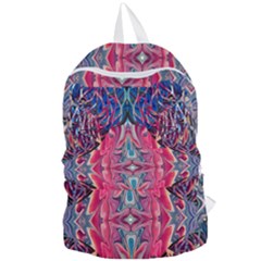 Abstract Arabesque Foldable Lightweight Backpack by kaleidomarblingart