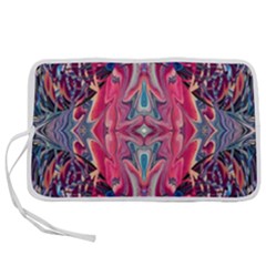 Abstract Arabesque Pen Storage Case (s) by kaleidomarblingart