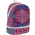 Abstract arabesque Zip Bottom Backpack View2