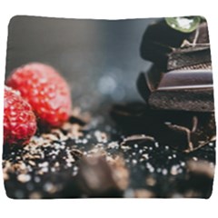 Chocolate Dark Seat Cushion by artworkshop