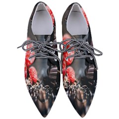 Chocolate Dark Pointed Oxford Shoes by artworkshop