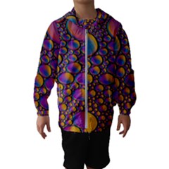 Bubble Color Kids  Hooded Windbreaker by artworkshop