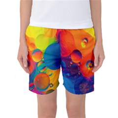 Colorfull Pattern Women s Basketball Shorts by artworkshop