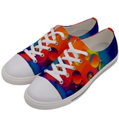 Colorfull Pattern Women s Low Top Canvas Sneakers by artworkshop