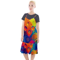 Colorfull Pattern Camis Fishtail Dress by artworkshop