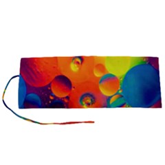 Colorfull Pattern Roll Up Canvas Pencil Holder (s) by artworkshop