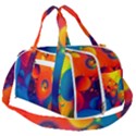 Colorfull pattern Burner Gym Duffel Bag View2