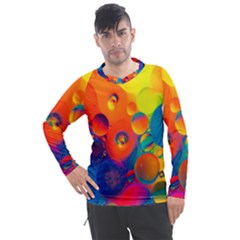 Colorfull Pattern Men s Pique Long Sleeve Tee