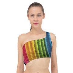  Colorful Illustrations Spliced Up Bikini Top  by artworkshop