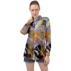 Leroyjacks Long Sleeve Satin Shirt