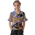 LeRoyJacks Kids  V-Neck Horn Sleeve Blouse View1