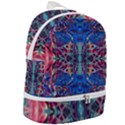 Cobalt arabesque Zip Bottom Backpack View2