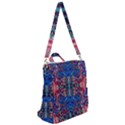 Cobalt arabesque Crossbody Backpack View2